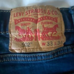 Levi’s 502 33 x 34
